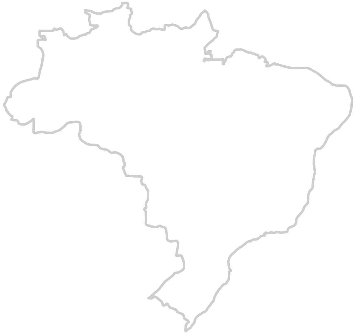 Foto: Mapa do brasil