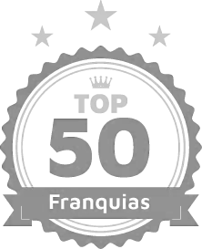 Selo top 50 franquias