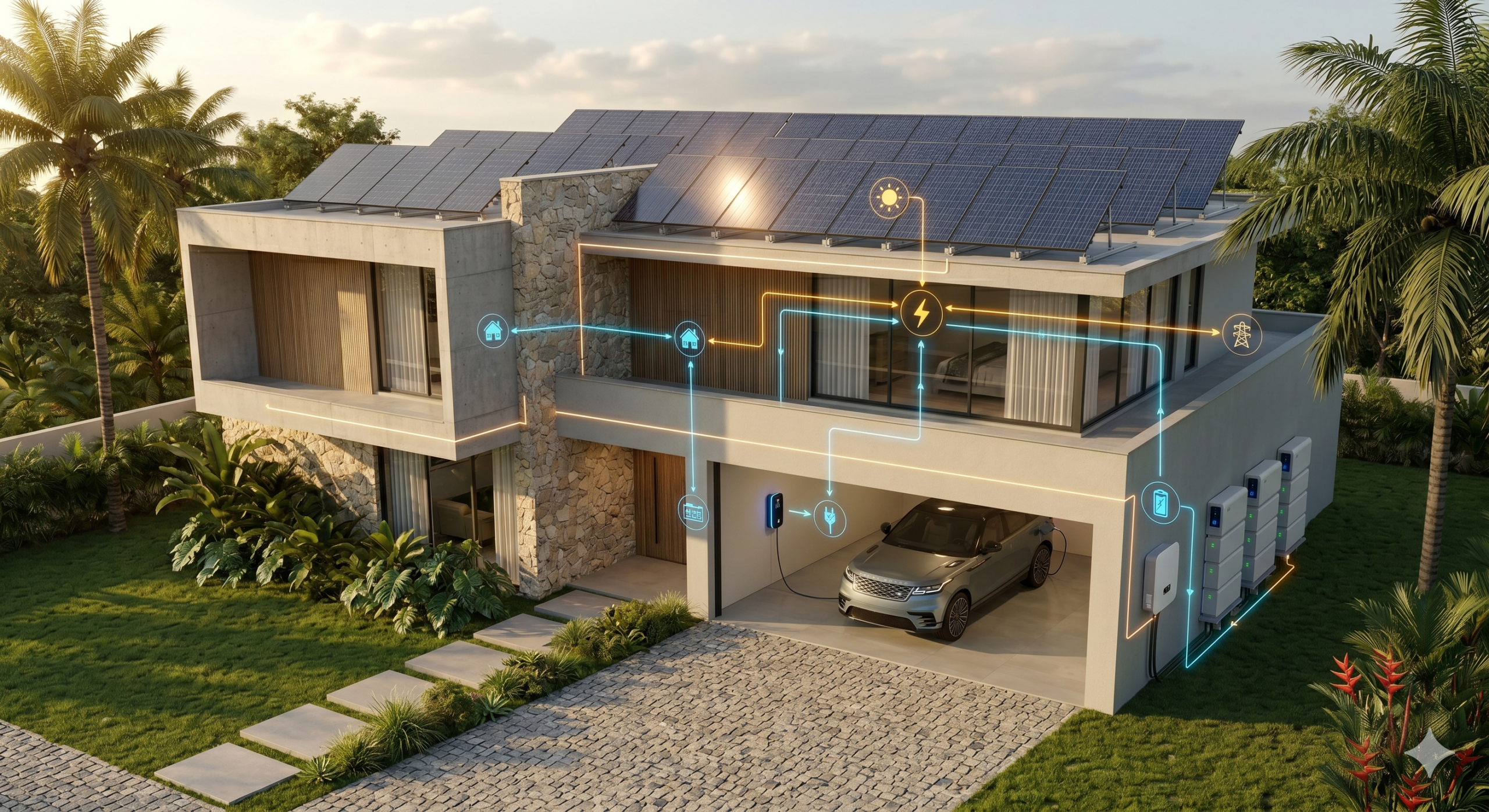 Backup de Energia Solar com Bateria: Como Ter Luz Mesmo sem Rede Elétrica